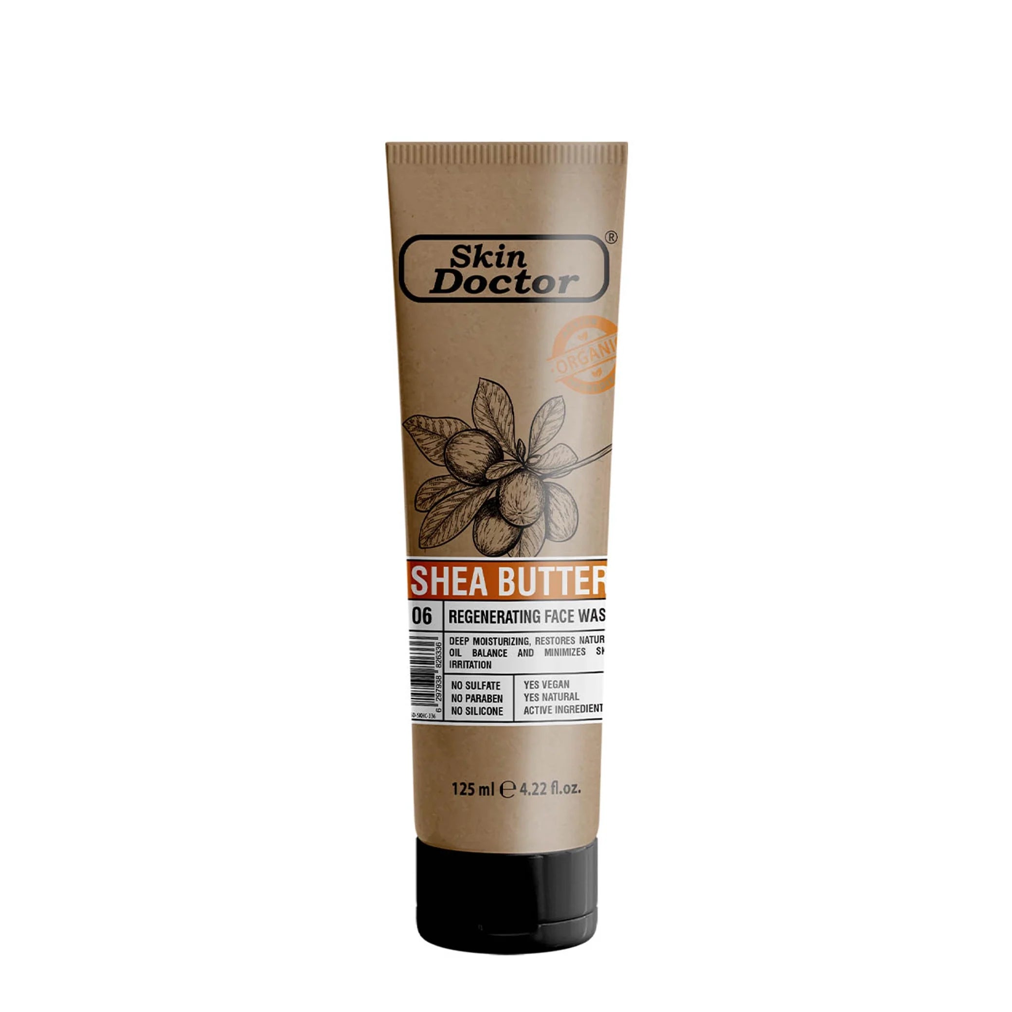 Skin Doctor - Face Wash - Shea Butter Regenerating Face Wash 125ml