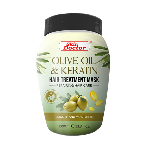 Skin Doctor - Hair Care - Olive Oil & Keratin Hot Oil Hair Treatment 1000ml