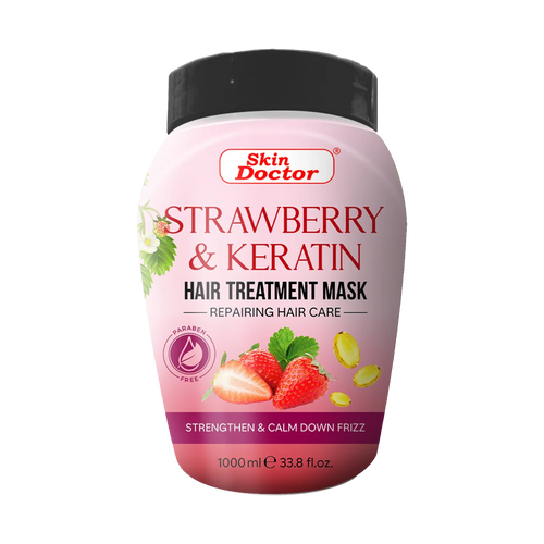 Skin Doctor - Hair Care - Strawberry & Keratin Hot Oil Hair Treatment 1000ml