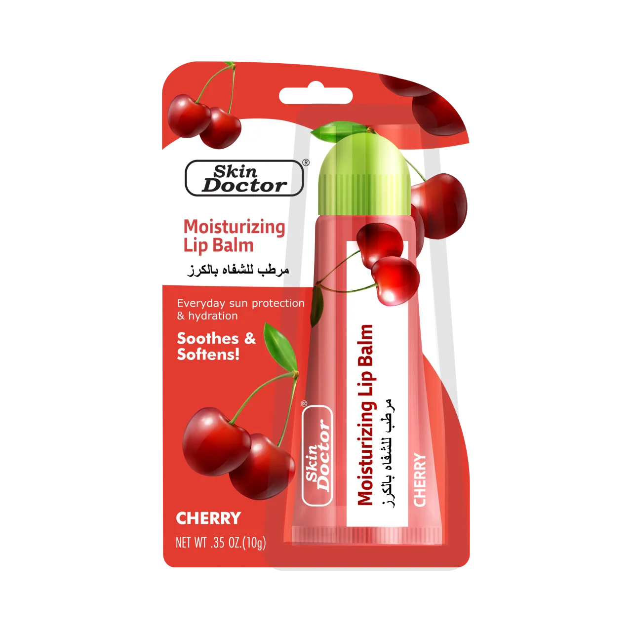 Skin Doctor - Lip Balm - Cherry Moisturizing Lip Balm 10g