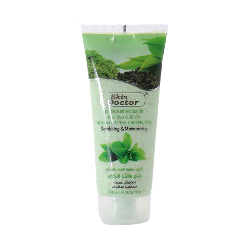 Skin Doctor - Scrub - Face & Body Matcha Green Tea Cream Scrub 200ml