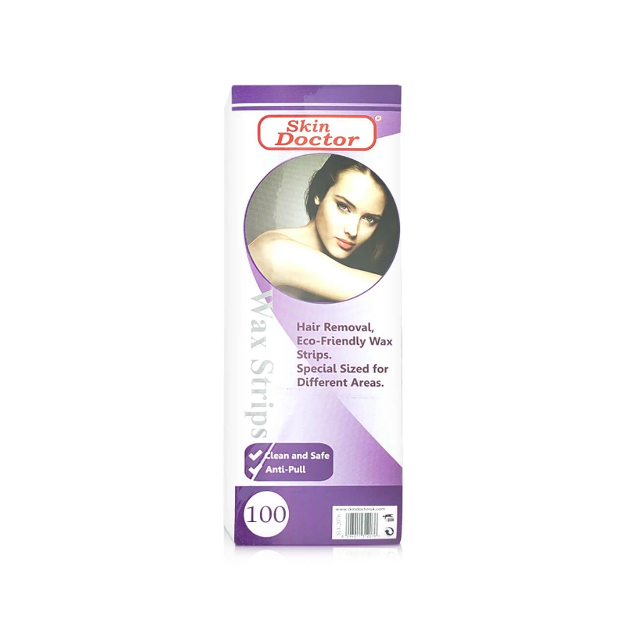Skin Doctor - Hair Removal - Wax Strips  (100 Strips)