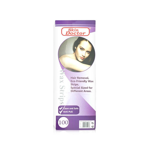 Skin Doctor - Hair Removal - Wax Strips  (100 Strips)