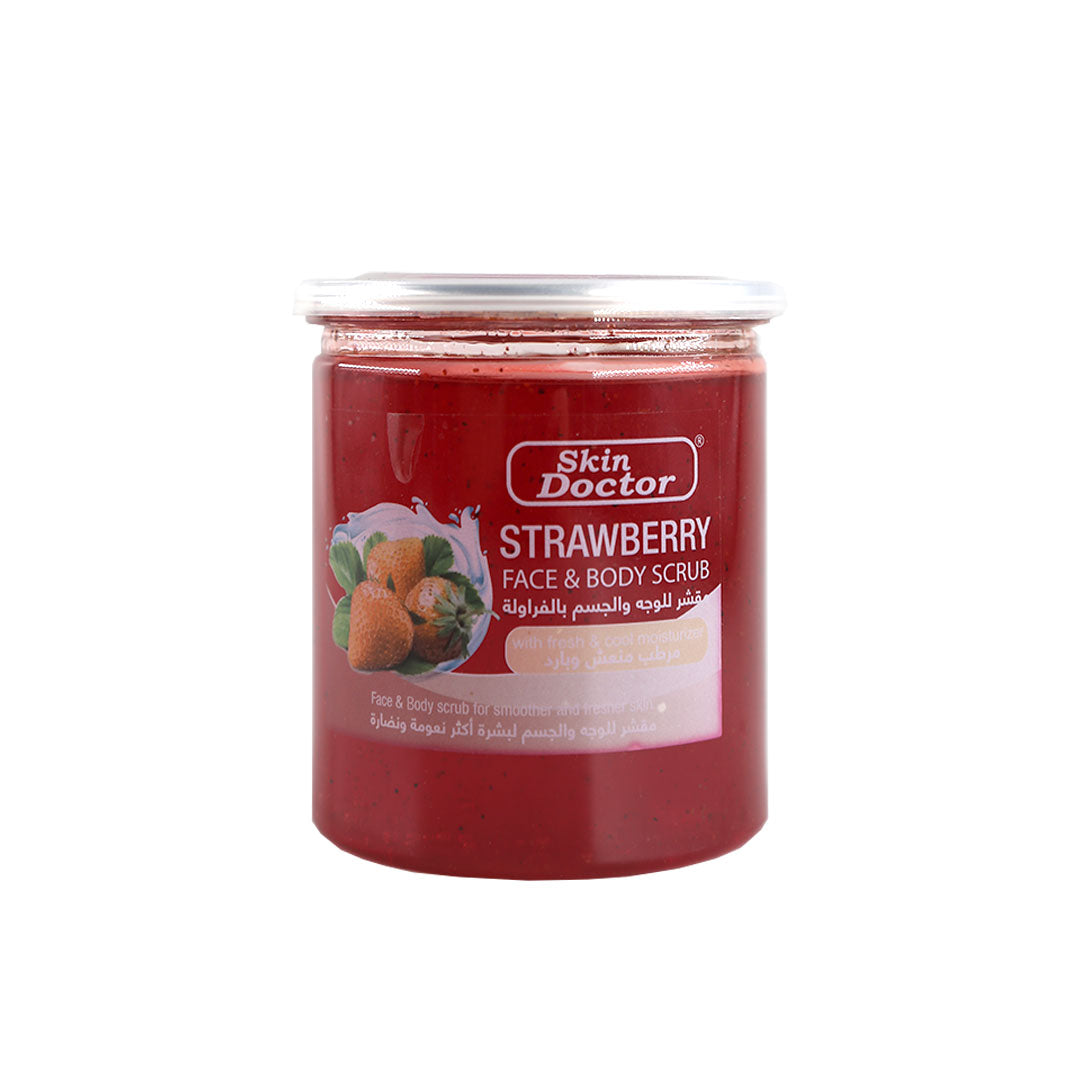 Strawberry Face &amp; Body Scrub 500ml