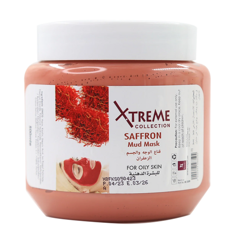 Xtreme Collection - Mask - Saffron Facial Mud Mask 500ml