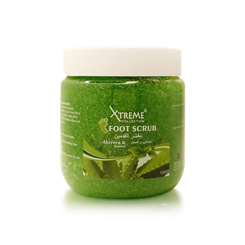 Xtreme Collection - Foot Scrub - Aloe Vera & Menthol Foot Scrub 500ml