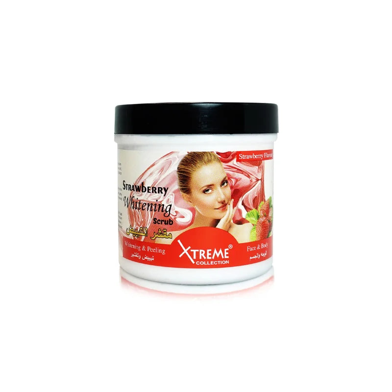 Xtreme Collection - Scrub - Strawberry Face & Body Whitening Scrub 500ml