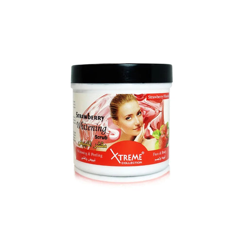 Xtreme Collection - Scrub - Strawberry Face & Body Whitening Scrub 500ml