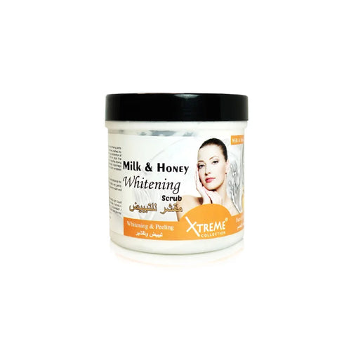 Xtreme Collection - Scrub - Milk & Honey Face & Body Whitening Scrub 500ml