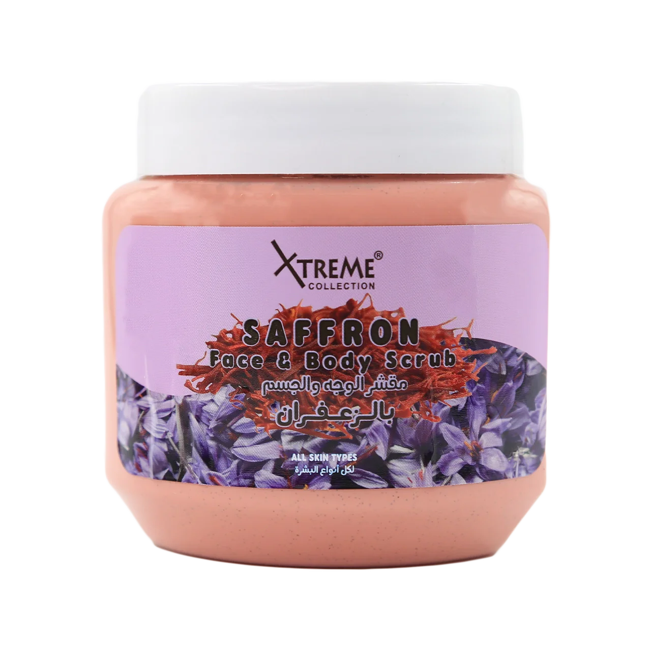 Xtreme Collection - Scrub - Saffron Face & Body Scrub 500ml
