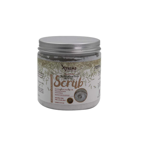 Xtreme Collection - Scrub - Exfoliating Rice Face & Body Scrub 500ml