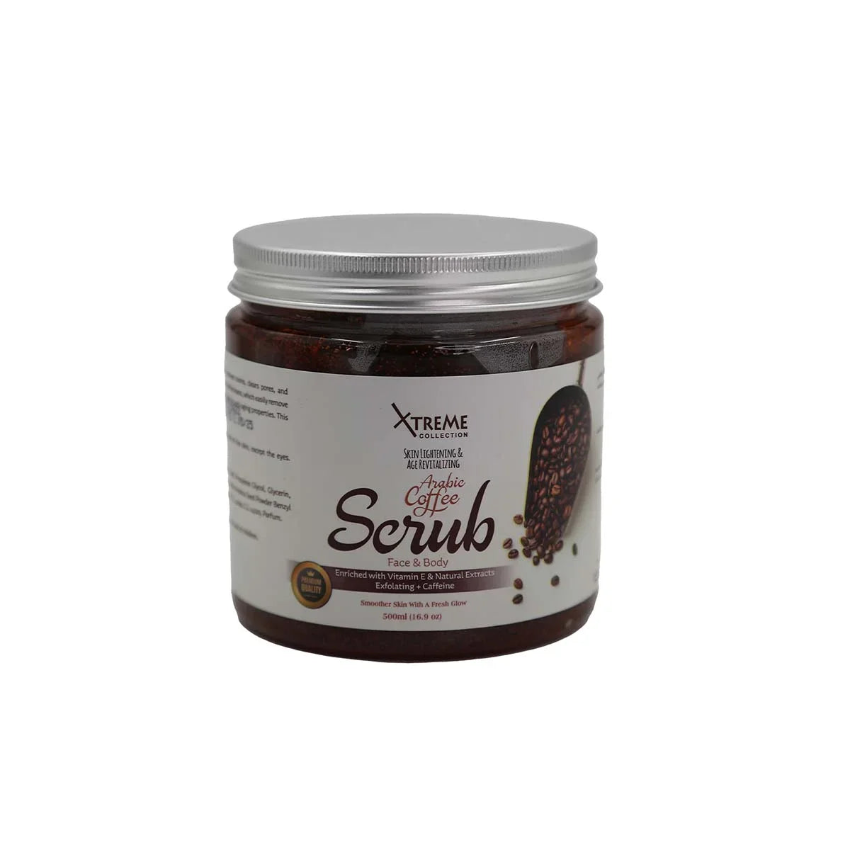 Xtreme Collection - Scrub - Skin Lightening & Age Revitalizing  Arabic Coffee Face & Body Scrub 500ml