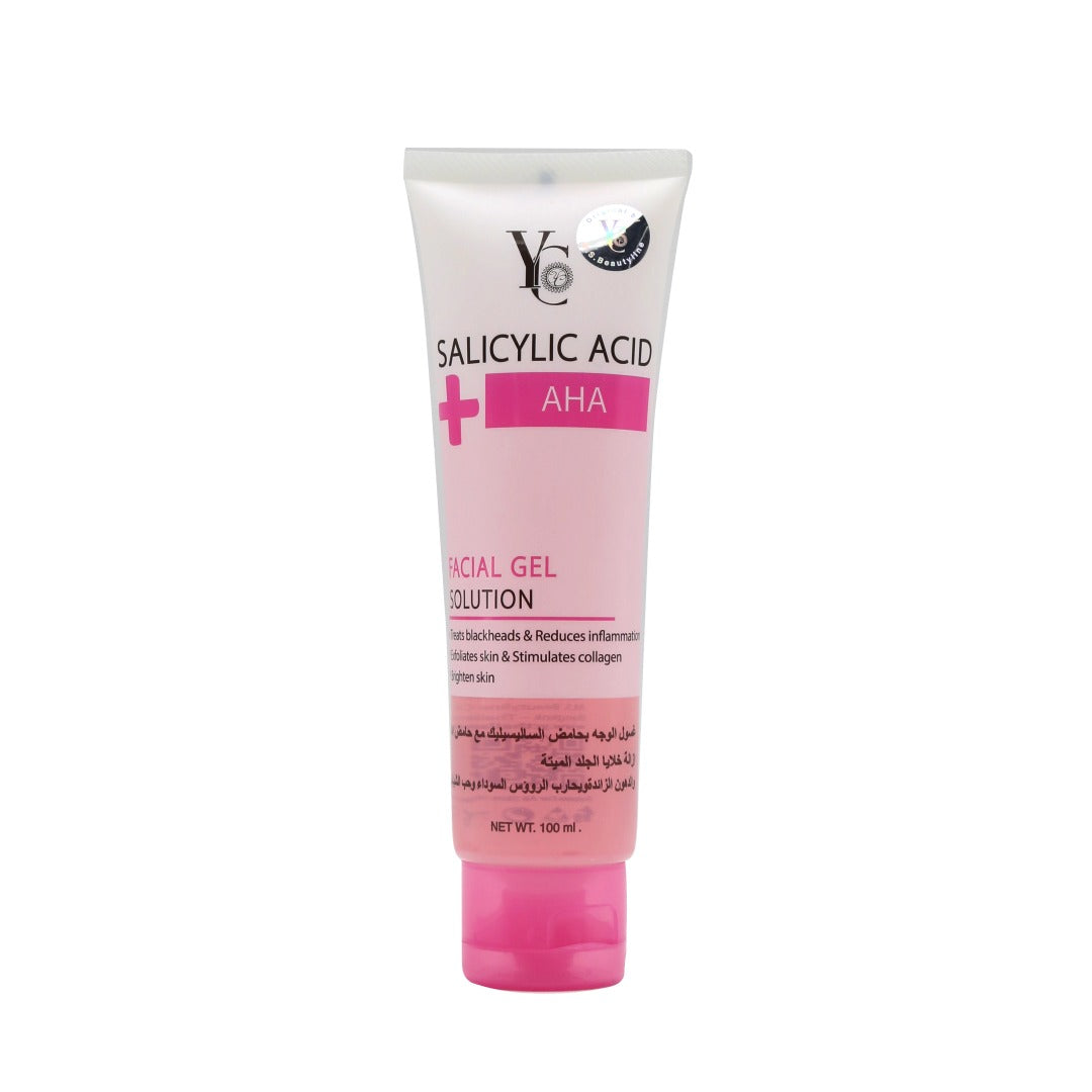 YC Salicylic Acid Facial Gel Solution with AHA 100ml