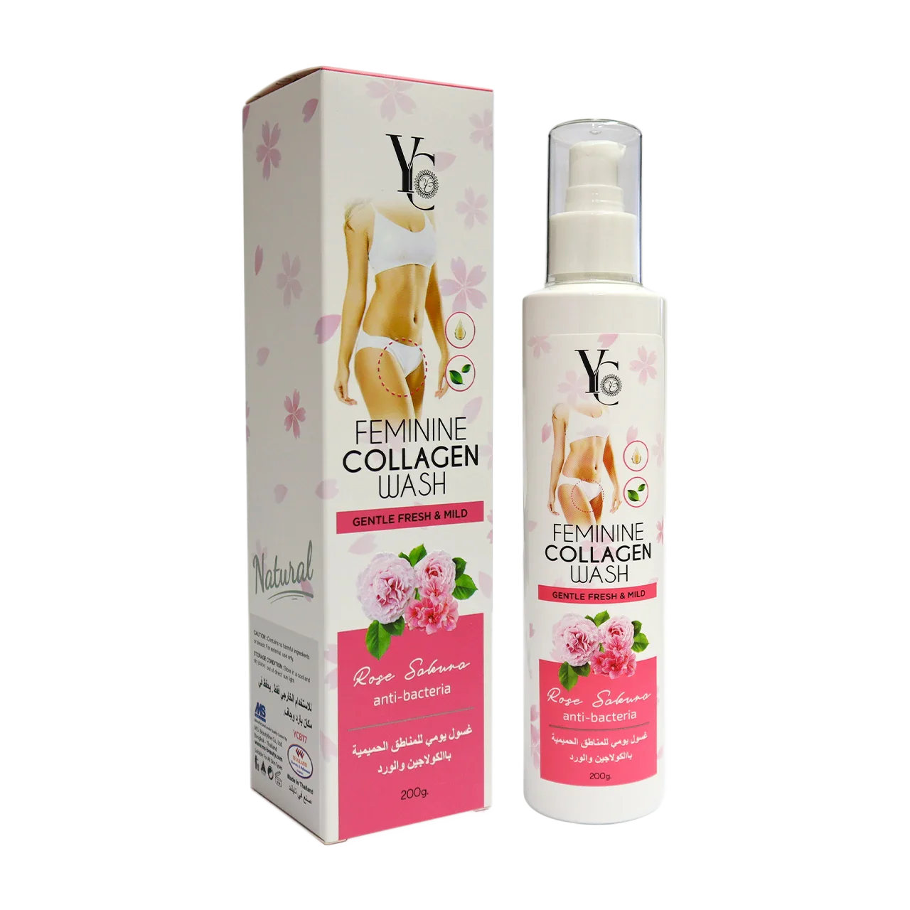 Yong Chin - Other - Feminine Collagen Wash with Rose Sakura 200g