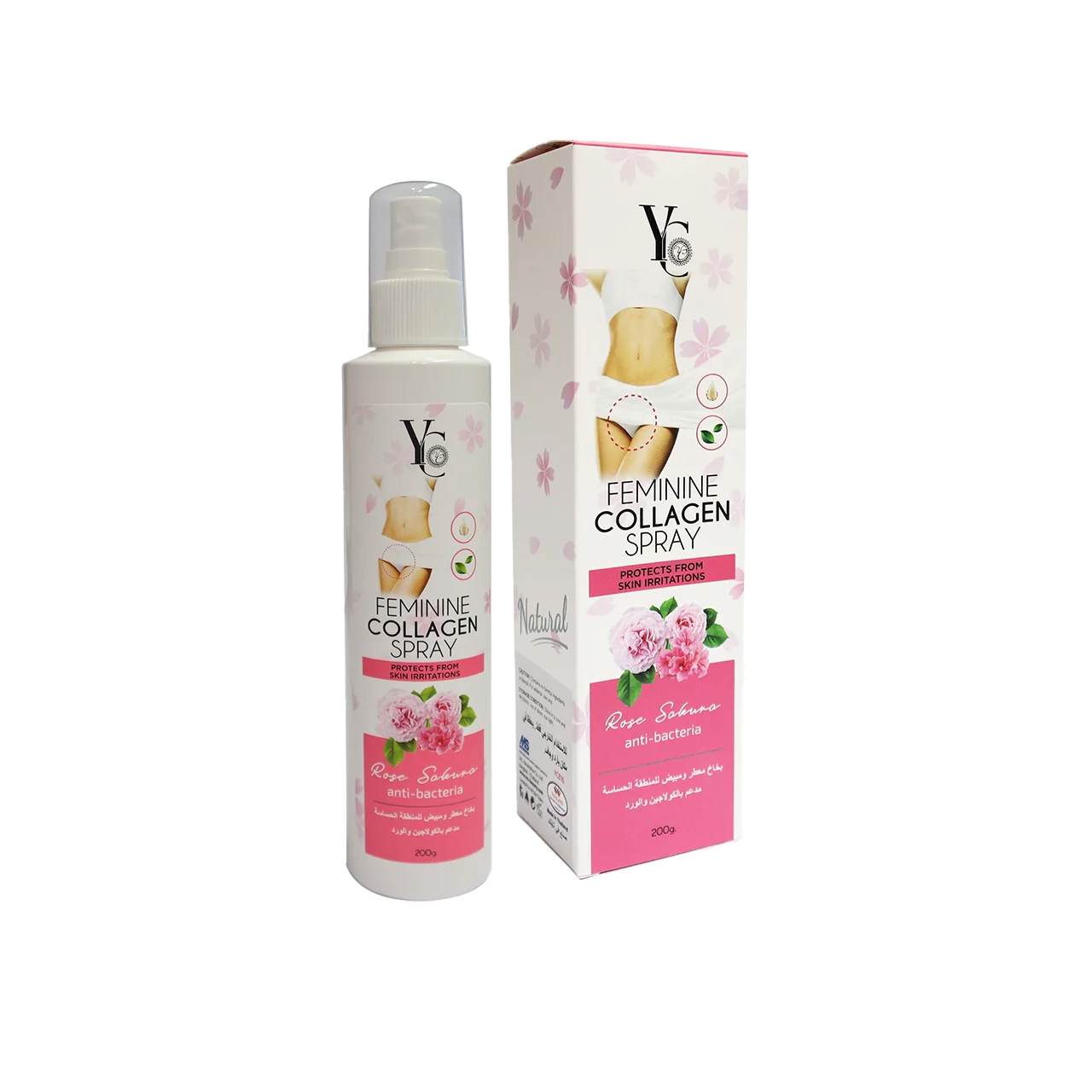 Yong Chin - Spray - Feminine Collagen Spray with Rose Sakura 200g