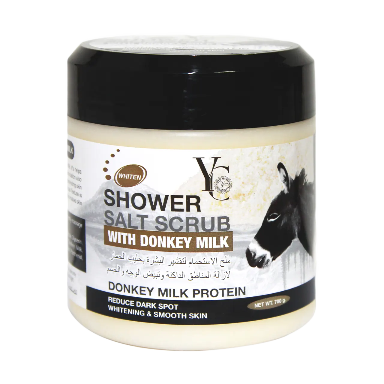 Yong Chin - Scrub - Shower Salt Scrub with Donkey Milk 700g