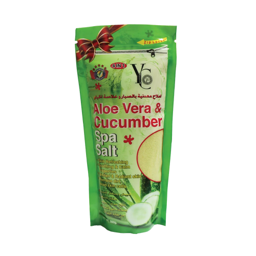 Yong Chin - Bath Salt - Aloe vera and Cucumber Spa Salt 300g