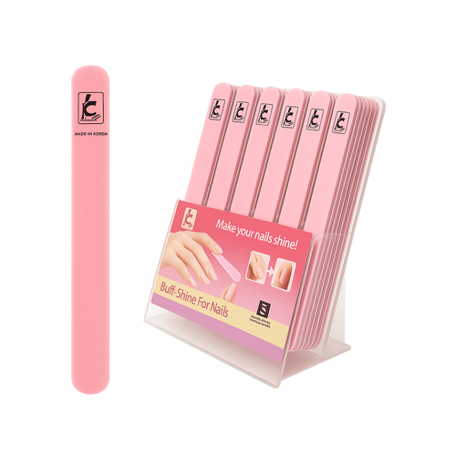 Best Choice - Nail Care - Pink Sponge Smooth Nail File