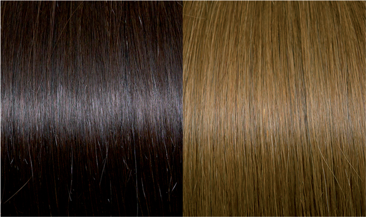 Seiseta - Hair Extension - Keratin Fusion Classic Hair Extension 25 Strands Meches 4/14 Brown/Light Golden Brown Copper 60/65CM 25GR