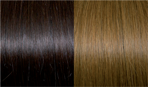 Seiseta - Hair Extension - Keratin Fusion Classic Hair Extension 25 Strands Meches 4/14 Brown/Light Golden Brown Copper 60/65CM 25GR