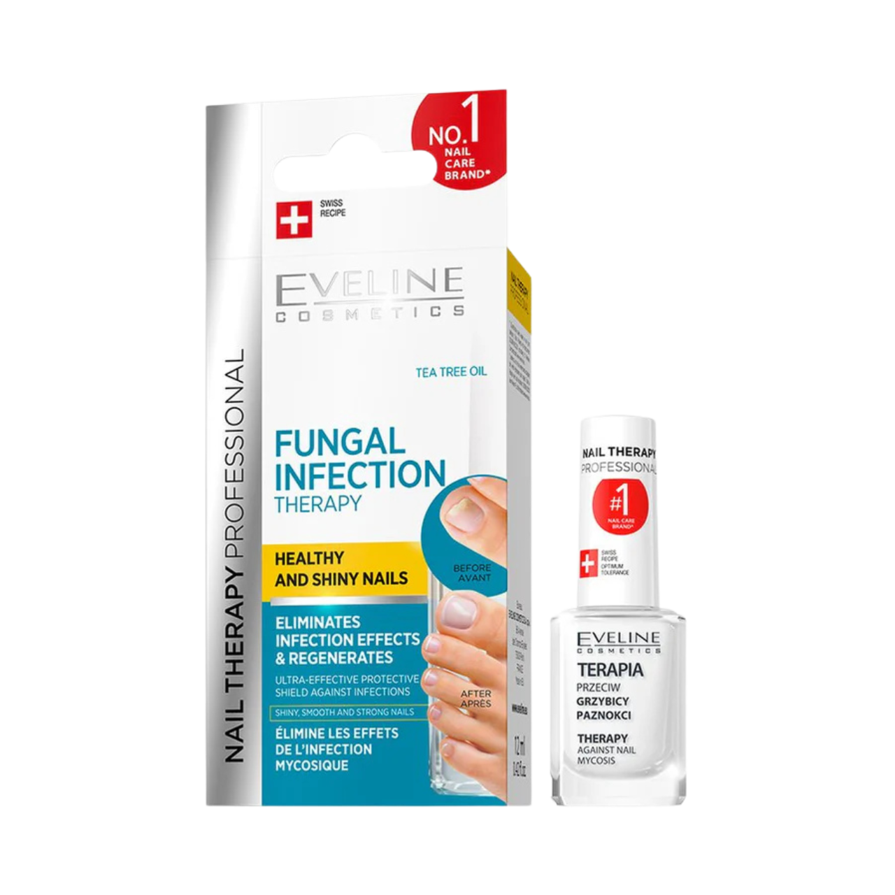 Eveline Cosmetics - Nail Treatment - Nail Therapy Fungal Infection Therapy 12ml