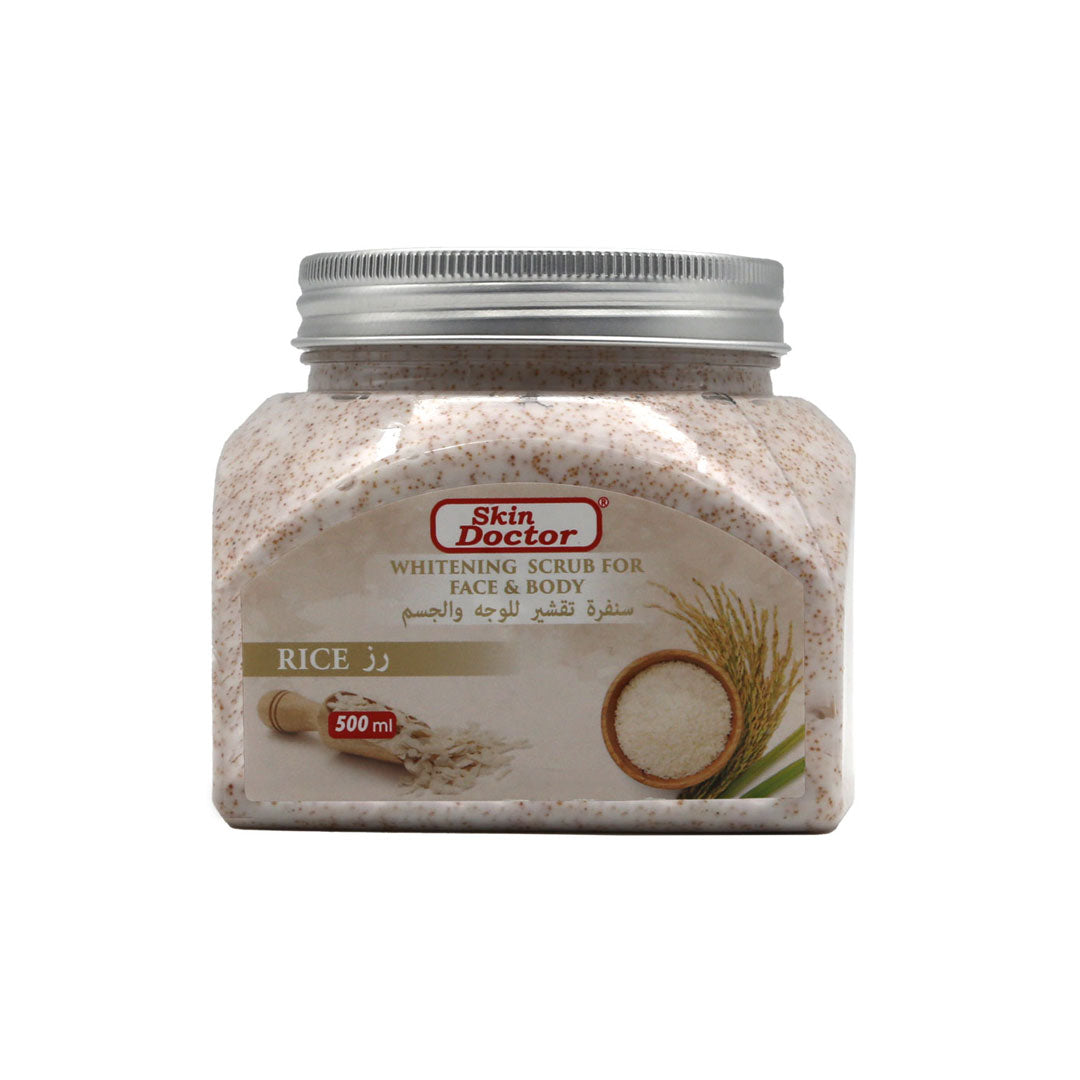Rice Whitening Scrub For Face &amp; Body 500g
